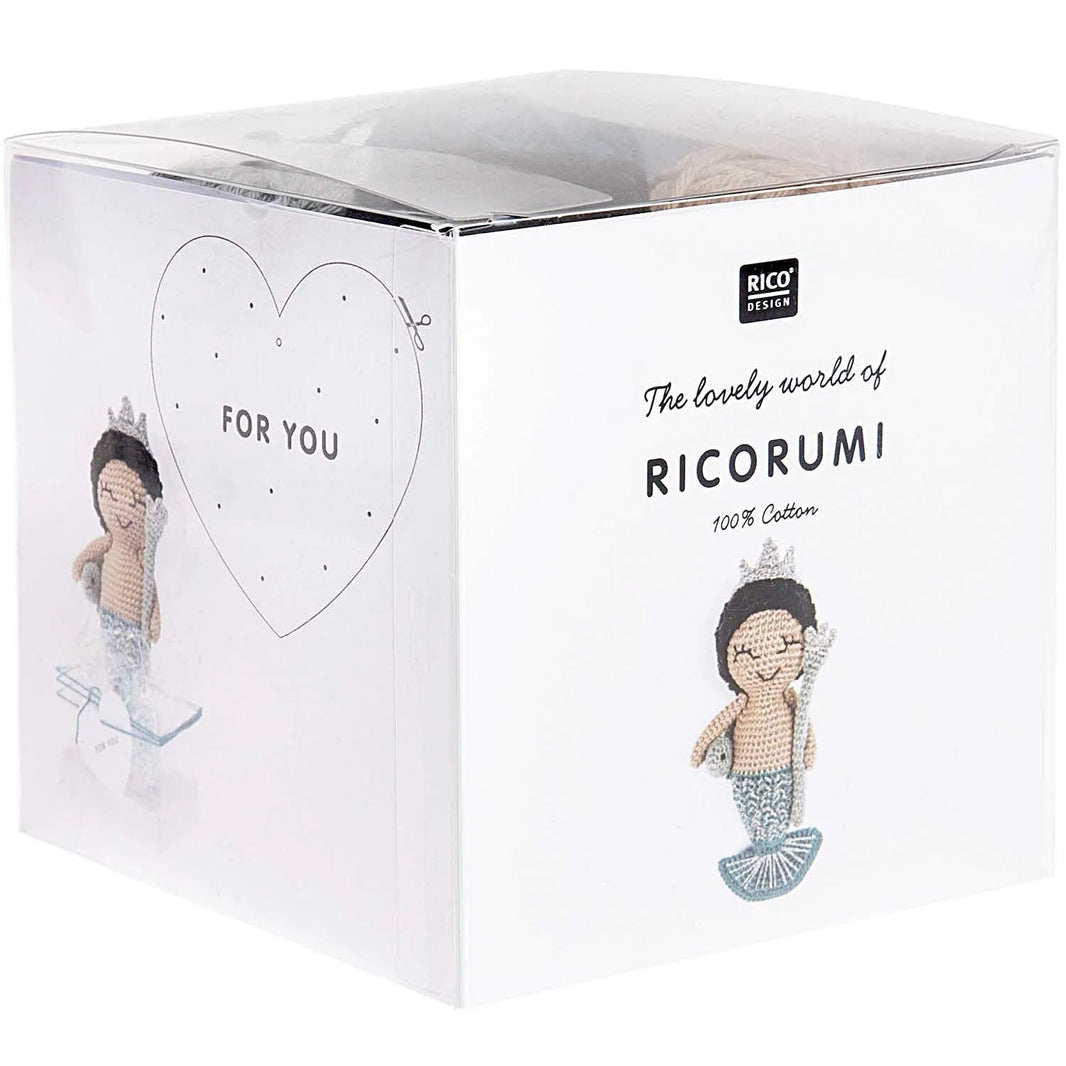 Ricorumi crochet kit for a neptune amigurumi by Rico Design