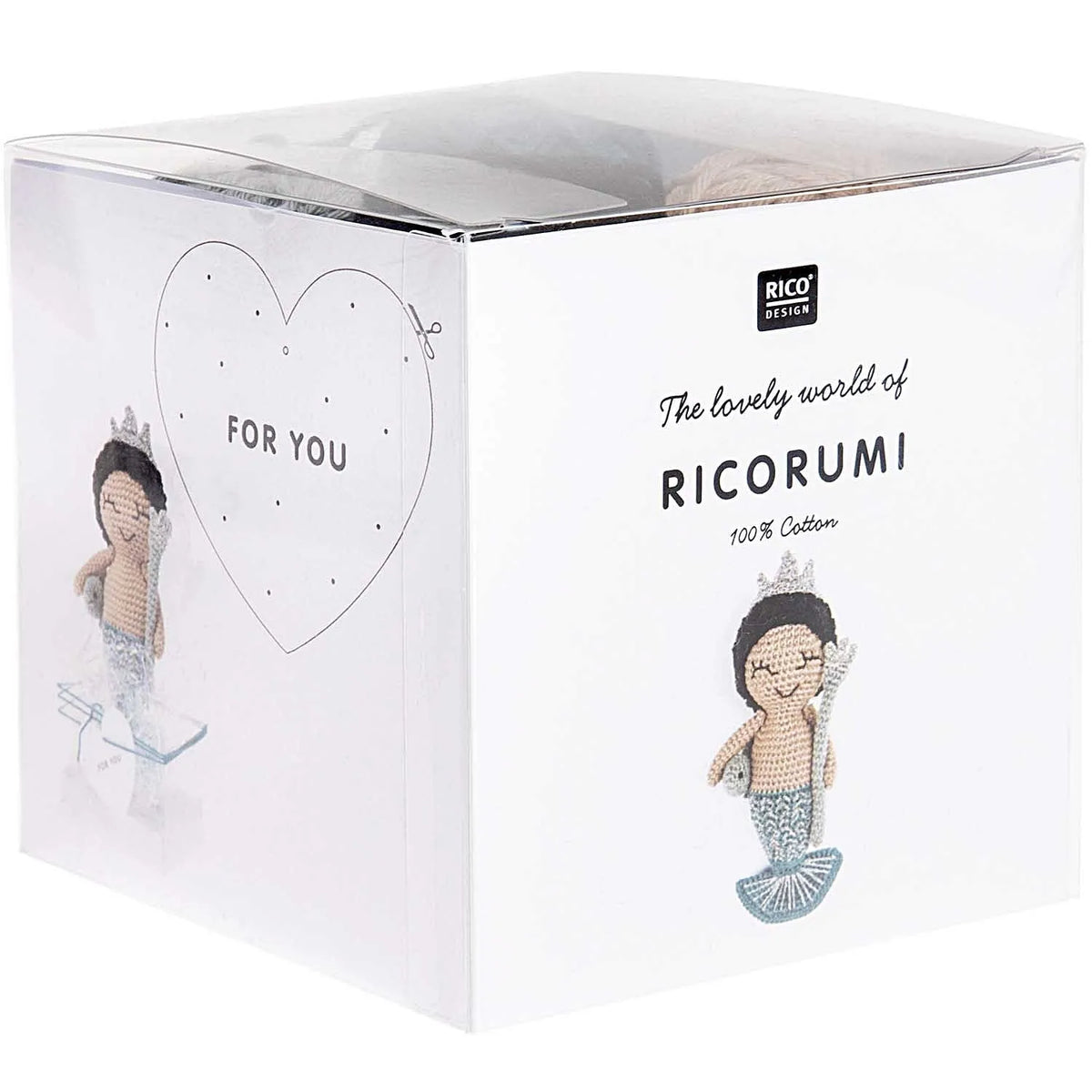 Ricorumi crochet kit for a neptune amigurumi by Rico Design