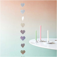 Heart-shaped party garland by Rico Design