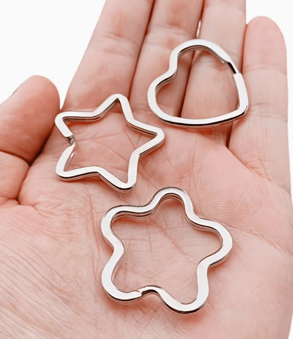 Craftinglove star-shaped keyring