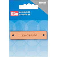 Prym Handmade-Lederlabel für fertige Stücke