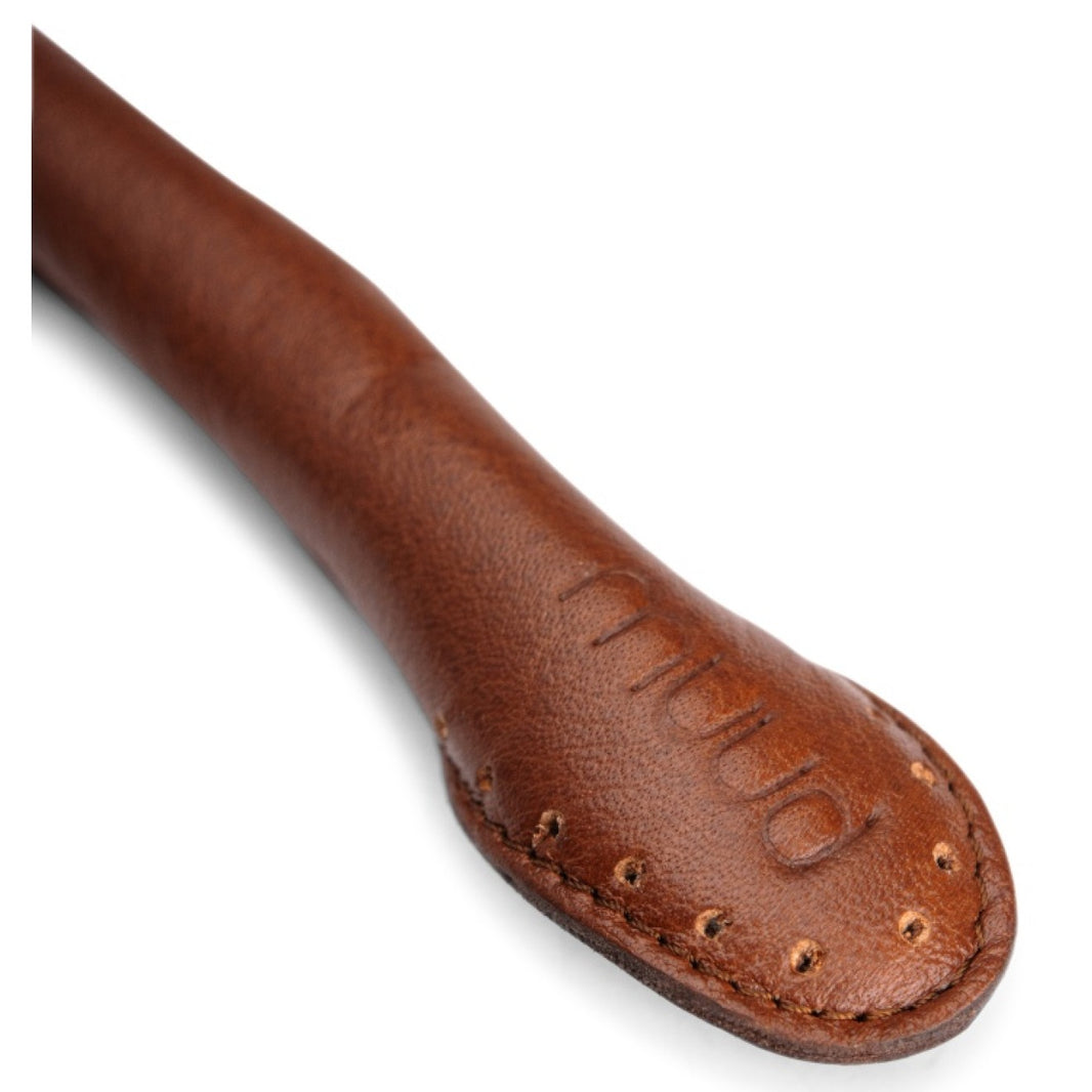 Leather handle - Bibi - rich brown - muud