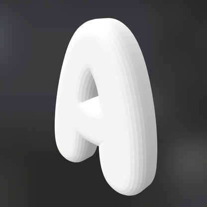 Letter blank - STL File - Craftinglove