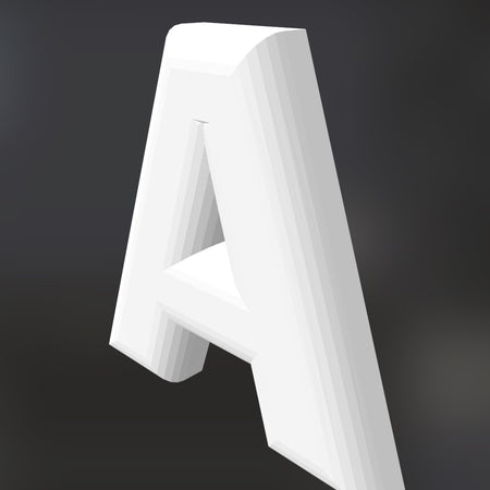 Letter blank - STL File - Craftinglove