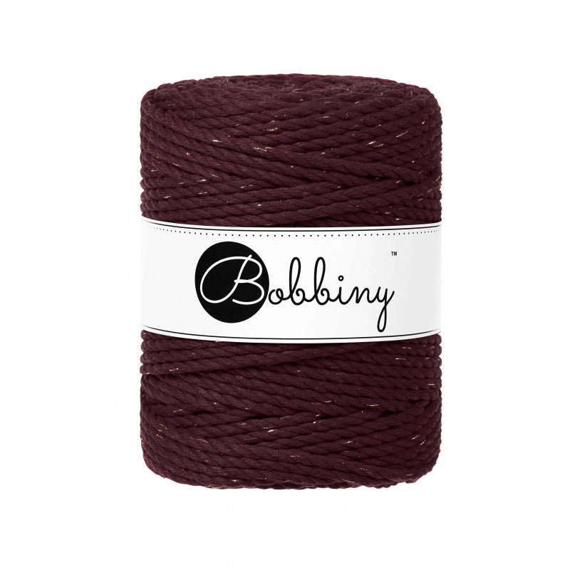 Makramee 3ply Schnur - 5mm - 100m - cotton - Bobbiny