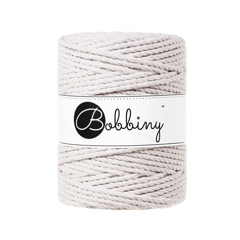 Makramee 3ply Schnur - 5mm - 100m - cotton - Bobbiny