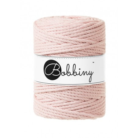 Bobbiny 3-fach Makramee-Schnur, 5mm und 100m, in Pine Green