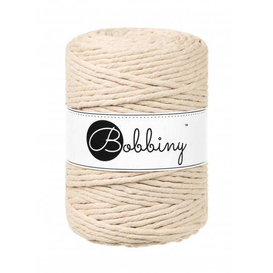 Makramee 3ply Schnur - 5mm - 100m - cotton - Bobbiny