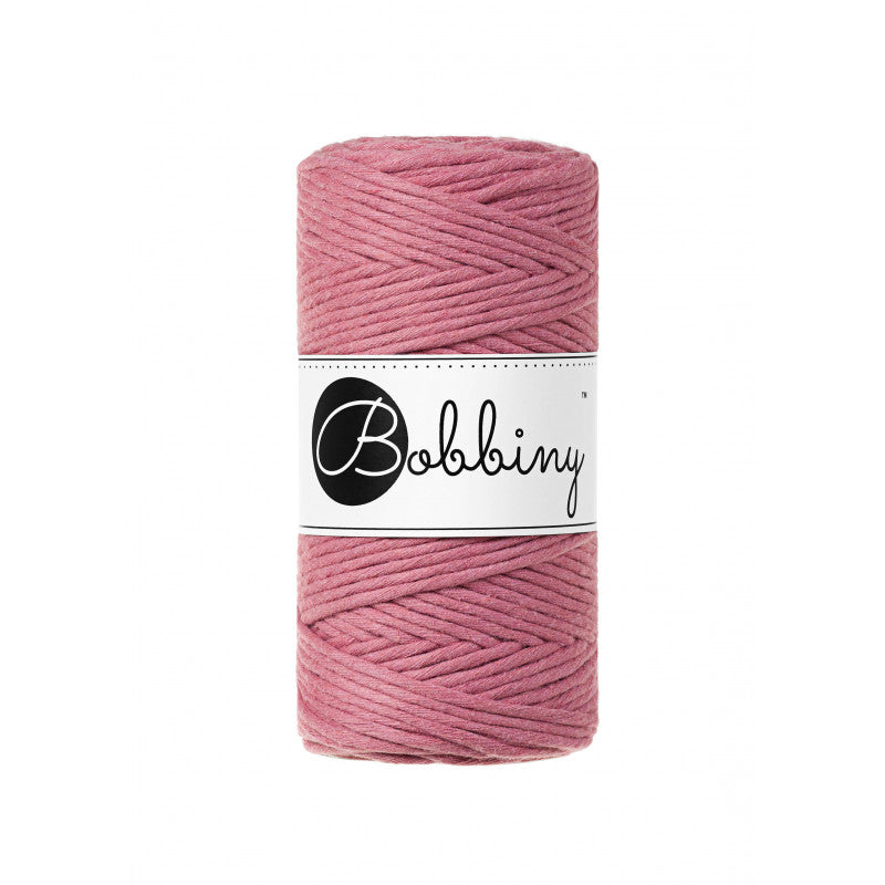 Makramee Garn - 3mm - 100m - Baumwolle - Bobbiny