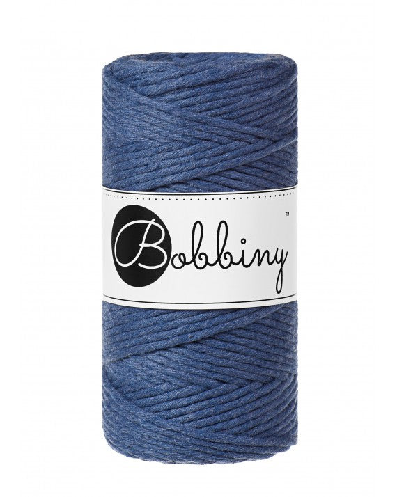 Makramee Garn - 3mm - 100m - Baumwolle - Bobbiny