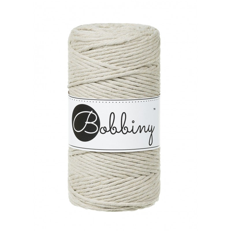 Makramee Garn - 3mm - 100m - Baumwolle - Bobbiny