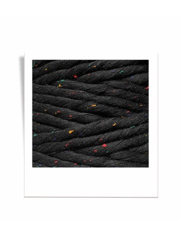 Bobbiny Makramee-Baumwollkordel, 5mm und 100m, in Midnight Dust