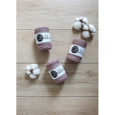 Bobbiny Makramee-Schnur, 1,5mm und 100m, in Mauve