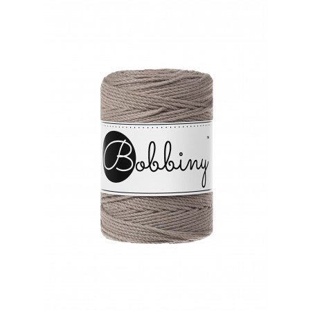 Bobbiny Makramee-Schnur, 1,5mm und 100m, in Coffee