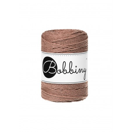 Bobbiny Makramee-Schnur, 1,5mm und 100m, in Mocha Mousse