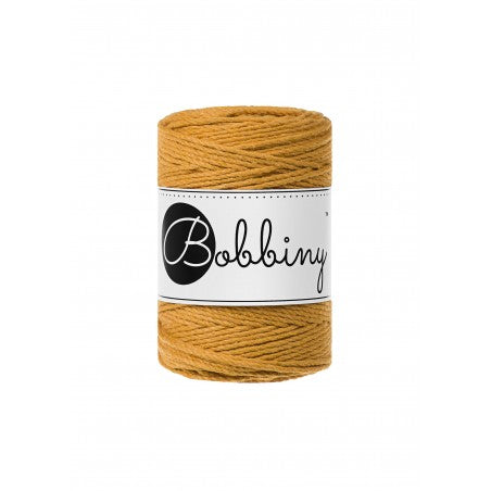 Bobbiny Makramee-Schnur, 1,5mm und 100m, in Mustard