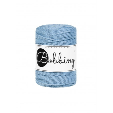 Bobbiny Makramee-Schnur, 1,5mm und 100m, in Perfect Blue