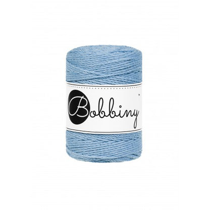 Bobbiny Makramee-Schnur, 1,5mm und 100m, in Perfect Blue