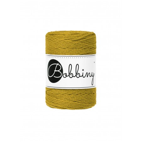 Bobbiny Makramee-Schnur, 1,5mm und 100m, in Spicy Yellow
