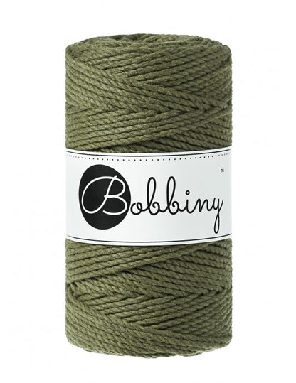 Macrame Rope - 3ply - 3mm - 100m - Bobbiny