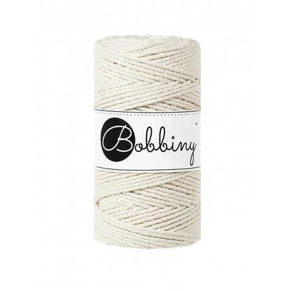 Macrame Rope - 3ply - 3mm - 100m - Bobbiny