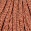 Braided macrame cord in Terracotta, 1x1m