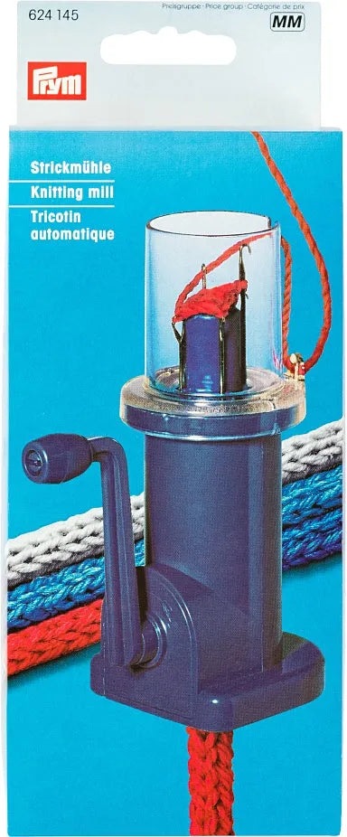 Mini knitting mill in plum blue by Prym