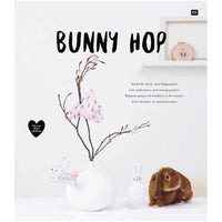 Sewing and embroidery book 'Bunny Hop' in German by Rico Design
