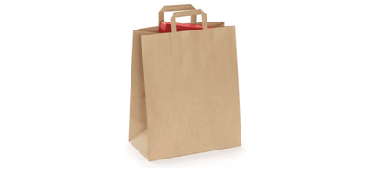Plain kraft paper bag for packaging