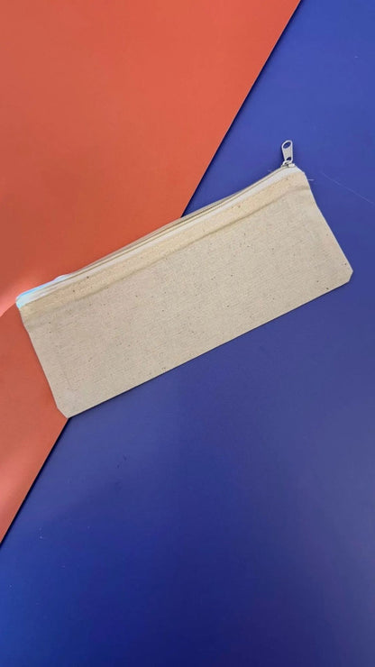 Mäppchen aus Naturbaumwolle, 20x8cm von Rico Design
