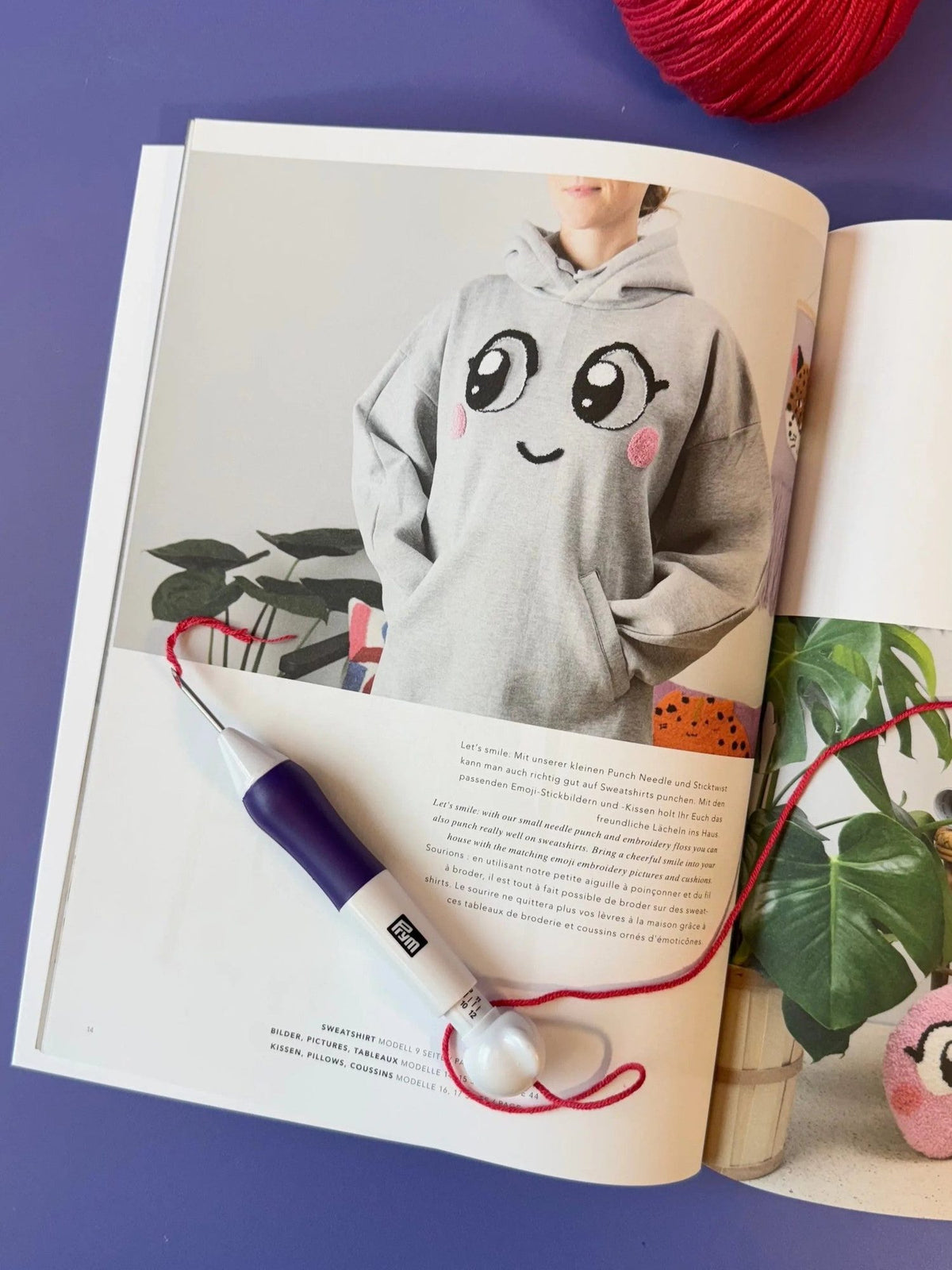 Punch Needle book No. 3 'Loco Loco' by Rico Design
