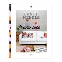 Punch Needle book No. 3 'Loco Loco' by Rico Design