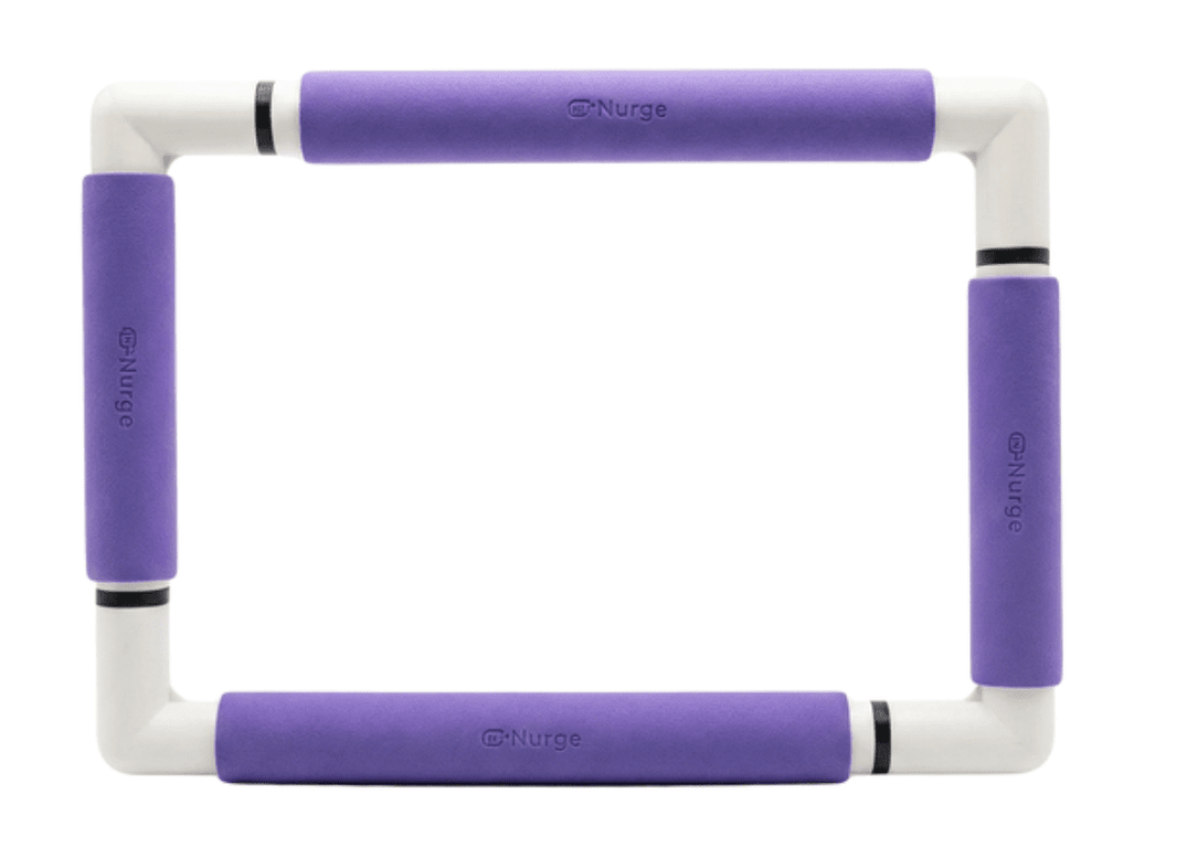 Nurge plastic punch needle clip frame, 21 x 29cm