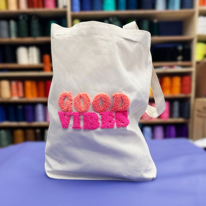 Craftinglove Good Vibes Punch-Needle-Taschenset