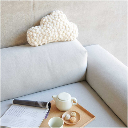 Rico Cloud cushion punch needle kit, finished cushion