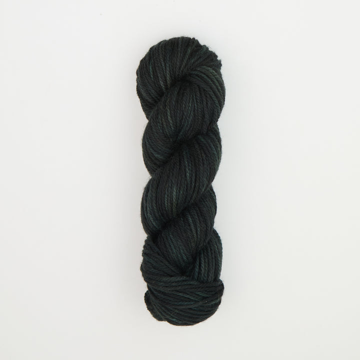 Feines Punch-Needle-Garn, Farbmuster Black Green Velvet mehrfarbig