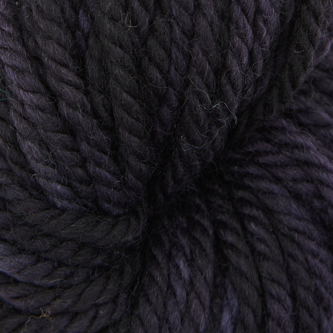 Variegated punch needle rug yarn skein in Blackberry, 110g