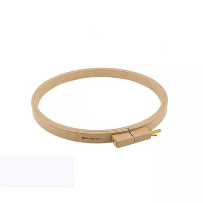 Beech wood quilting hoop, full product view