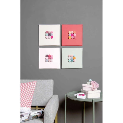 Ready-made pastel pompoms, 24 pieces by Rico Design