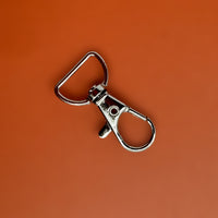 Drehbarer Karabiner in D-Form, 4cm