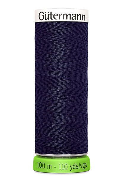 Gütermann rPET sewing thread spool in green, 100m