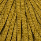 Braided macrame cord in Spicy Yellow, 1x1m