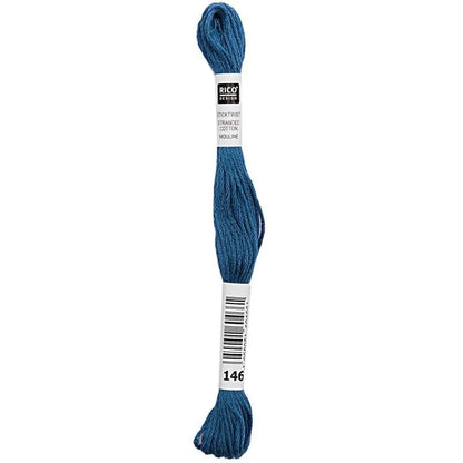 Stranded Cotton Mouliné - (8m) - Rico Design - 299 Colours