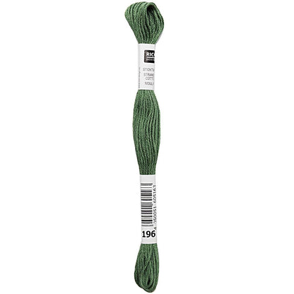 Stranded Cotton Mouliné - (8m) - Rico Design - 299 Colours