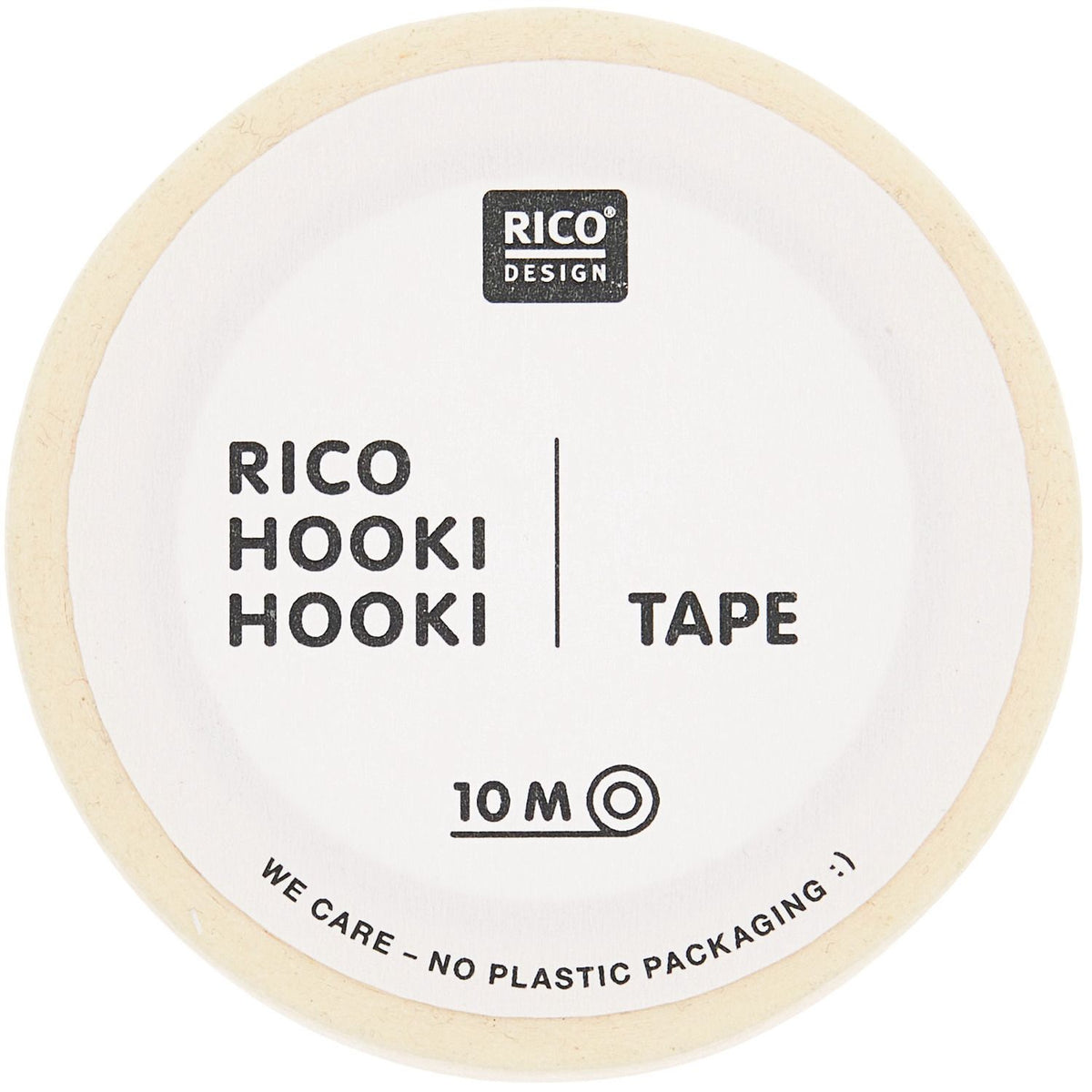 Rico Hooki Teppichband, Nahaufnahme der Klebeseite