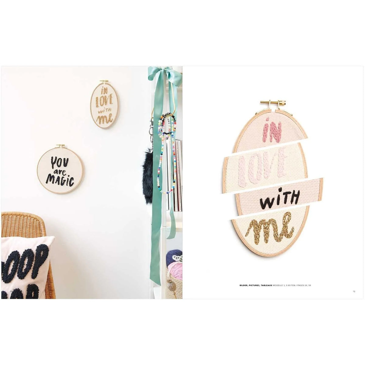 Rico Punch-Needle-Buch Nr. 6, Nahaufnahme
