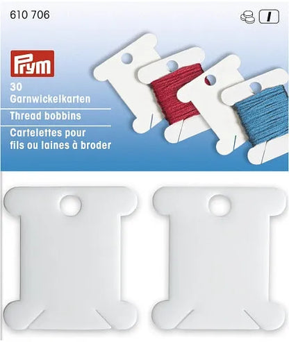 Thread bobbins, set of 30 by Prym