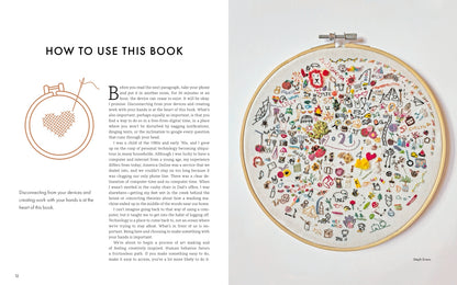 Threads of Treasure - Embroidery Book - Sara Barnes - Schiffer Publishing