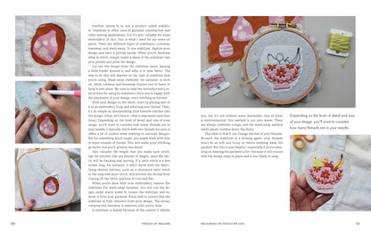 Threads of Treasure - Embroidery Book - Sara Barnes - Schiffer Publishing