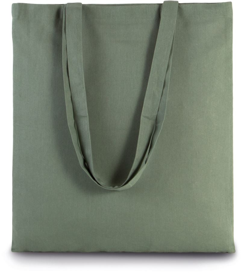 Kimood tote bag in dusty light green, 38x42cm
